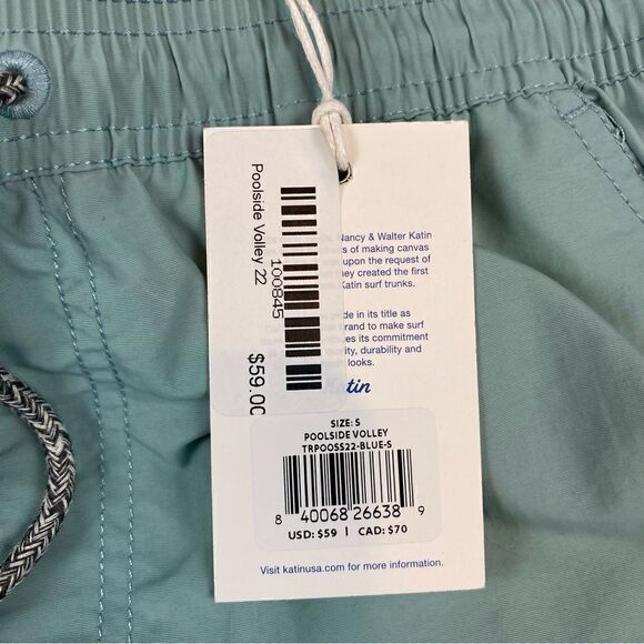 Katin Shorts Summer Volley Lined Board Swim NWT - Picture 9 of 10